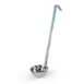 Concasse MCCAI03M Ladle, 3oz., Stainless Steel with Ivory Plastic Handle 1 image