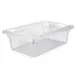 Concasse MCCAJ18 Food Storage Box, 18" x 12" x 9" White Polycarbonate, 4‑Gal (18 L) 1 image