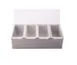 Concasse MCCB4BAI 4‑Compartment Stainless Steel Condiment Bar Holder, Server with Four Divisions 1 image