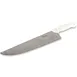Concasse MCCCAR08 Butcher Knife – 8" Blade, White Plastic Handle, Heavy‑Duty Steel Construction 1 image