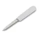 Concasse MCCMON03R Paring Knife, 3" Blade, White Handle, Stainless Steel, Stamped, Clip Point 1 image