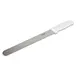 Concasse MCCPAN10 Bread & Sandwich Knife, 12" White Handle, Stainless Steel Blade, 12" Blade 1 image