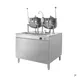 Cleveland 24DMK6 6 Gallon Floor Tilting 2/3 Steam Jacketed Direct Steam Kettle w/ Modular Base 2 image