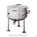 Cleveland KDL100F 100 Gallon Floor Stationary Full Steam Jacketed Direct Steam Kettle w/ Tri-Leg 1 image