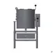Legion TEH-10F 10 Gallon Floor Tilting Full Steam Jacketed Electric Kettle w/ Quad-Leg Base, 12.0kW 1 image
