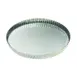Louis Tellier 126340 Tart Mold – 11" Round Fluted Pan, Fixed Bottom, Tinplate Steel, Coated, 10-11" 1 image