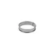 Louis Tellier 834941 Pastry Ring – 4‑3/4" Diameter x 1" Height, Deep Round Stainless Steel Tart Ring 1 image
