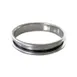 Louis Tellier 834995 Pastry Ring - 2½" Dia x ½" H Stainless Steel, 1"-3" Cut, Up To 1" Deep 1 image