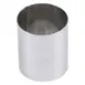 Louis Tellier 864904 Ice Cream Cake Ring, 4" Diameter x 1" Deep, Steel, 4"-6" Cut Size Pastry Ring 1 image