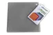 Louis Tellier ACC074GREY Square Silicone Pot Holder, 6" x 6", Grey Skull Design, Heat‑Resistant 1 image