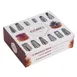 Louis Tellier GL364 Pastry Nozzle Set - Stainless Steel Cake Decorating Tips, Case, Multiple Sizes 1 image