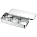 Louis Tellier N4412 - Japanese Mini Bento Box Set, 6 Bins, Rectangular, 18/8 Stainless Steel 1 image