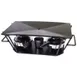 Louis Tellier PLAN02 Griddle - 2-4 Servings, Enamelled Plate, Container, Burners, Ceramic, Metal Base 1 image