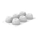 Louis Tellier PLEINCOEURROUND142 - Silicone Pastry Mold, 2.75" Dia x 1.88" H, 4.8 Oz, Uncoated 2 image