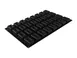 Louis Tellier SQ089 Rectangle Savarin Mold, 3.04 oz, 3" x 2" x 1.1" H, Silicone Uncoated 2 image