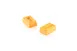 Louis Tellier SQ089 Rectangle Savarin Mold, 3.04 oz, 3" x 2" x 1.1" H, Silicone Uncoated 1 image