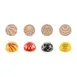 Louis Tellier STAMPA Chocado Choco Mold, 1.22" Dia x 0.66" H With 2.39" x 1.14" Handle, Silicone 1 image