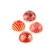 Louis Tellier STAMPC Chocado Choco Pasta Mold, 1.22" Dia. x 0.66" H Silicone, 2.39" x 1.14" Handle 1 image