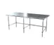 NBR Equipment TS6-8424-X Stainless Steel Top 73" - 84" Work Table 1 image
