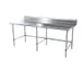 NBR Equipment TS6-9630R5-X Stainless Steel Top 85" - 96" Work Table 1 image