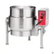 Vulcan K20ELT 20 Gallon Floor Tilting 2/3 Steam Jacketed Electric Kettle w/ Tri-Leg Base 2 image
