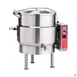 Vulcan K40EL 40 Gallon Floor Stationary 2/3 Steam Jacketed Electric Kettle w/ Tri-Leg Base 1 image