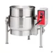 Vulcan K40ELT 40 Gallon Floor Tilting 2/3 Steam Jacketed Electric Kettle w/ Tri-Leg Base 1 image