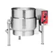 Vulcan K40ELT 40 Gallon Floor Tilting 2/3 Steam Jacketed Electric Kettle w/ Tri-Leg Base 2 image
