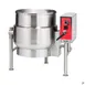 Vulcan K60ELT 60 Gallon Floor Tilting 2/3 Steam Jacketed Electric Kettle w/ Tri-Leg Base 2 image