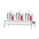 Vulcan VEKT80/666 18 Gallon Floor Tilting 2/3 Steam Jacketed Electric Kettle Assembly w/ 80" Stand 1 image