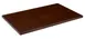 ATS W3072-DW - Rectangular Table Top, 30" x 72", 1.5" Thick Beech Wood, Dark Walnut Finish, Dual 1/8" Metal Bars 1 image
