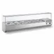 Ampto MPP-2TP Refrigerated Top Rail Ingredient Display Case, 63" Long 1 image