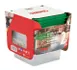 Cambro 2SFSPPRP3190 2-Quart Translucent Square Food Storage Container & Lid Set, Plastic, 6/Pack 1 image