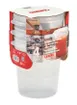Cambro RFS4PPRP3190 4-Quart Translucent Round Food Storage Container Set, Plastic, 6/Case 1 image