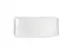 Ariane Porcelain AARARN000011001 Rectangular Platter, 11 4/5" x 6", Warm White Porcelain - 6/Case 1 image