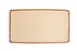 Ariane Porcelain AARARN034011002 China Platter, 14 1/6" x 7 7/8" Rectangle, Coast Porcelain, 6/Case 1 image