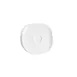 Ariane Porcelain AERARN000014013 Earth Square Ivory Porcelain Saucer, 5 1/8" (13 cm), 12/Case 1 image