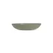 Ariane Porcelain AERARN511012023 China Plate, 9" Round Deep Rim Porcelain, Mist Green Dotts, 6/Case 1 image