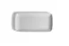 Ariane Porcelain AGNARN000011028 Rectangle China Plate, 11" x 5 1/2", Ivory, Porcelain - 6/Case 1 image