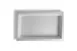 Ariane Porcelain AGNARN000100011 China Food Pan, 6/7" x 12 4/5" (53x33.5 cm) Ivory Porcelain 1/Case 1 image