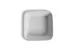 Ariane Porcelain AGNARN000102226 Square Bowl, 8 8/9" x 8 8/9", Ivory, Porcelain - 1/Case 1 image