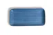 Ariane Porcelain AGNARN264011036 Rectangle Plate, 14 1/2" x 7", Twister Blue, Porcelain - 6/Case 1 image