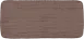 Ariane Porcelain AGNARN429011036 Rectangle Plate, 14 1/6" x 6 1/2", Tornado Dessert Sage - 6/Case 1 image