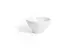 Ariane Porcelain ALGARN000022014 Warm White 5" Round Porcelain Bowl, General Usage, 14 cm, 6/Case 1 image