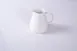 Ariane Porcelain ALGARN000064025 Creamer Pitcher, 8 4/9 Oz Warm White Porcelain With Handle - 6/Case 1 image