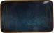 Ariane Porcelain ALPARND53011003 Rect Platter, 12 3/5" x 6", Porcelain, Splash Denim Sage - 6/Case 1 image