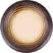 Ariane Porcelain ALPARND63011021 - Splash Edge Sahara Porcelain Flat Round 8.25" Plate - 6/Case 1 image