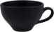 Ariane Porcelain AMKARN259044030 Mokka Cup 10-12 oz Black Dazzle Porcelain Cups - 6/Case 1 image