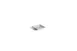 Ariane Porcelain AMNARN000101015 Square Plate, 2.563" x 2.563" x 0.551", Ivory Porcelain - 18/Case 1 image