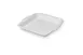 Ariane Porcelain AOTARN000011022 Ivory Square China Plate 8 2/3" x 7 7/8" Porcelain - 3/Case 1 image
